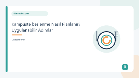 Kampüste beslenme Nasıl Planlanır? Uygulanabilir Adımlar