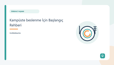 Kampüste beslenme İçin Başlangıç Rehberi