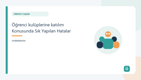 Öğrenci kulüplerine katılım Konusunda Sık Yapılan Hatalar
