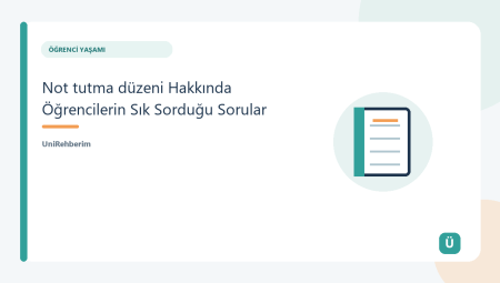 Not tutma düzeni Hakkında Öğrencilerin Sık Sorduğu Sorular