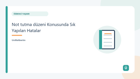 Not tutma düzeni Konusunda Sık Yapılan Hatalar